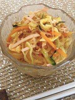 中華ごま春雨サラダ-レシピのメイン写真