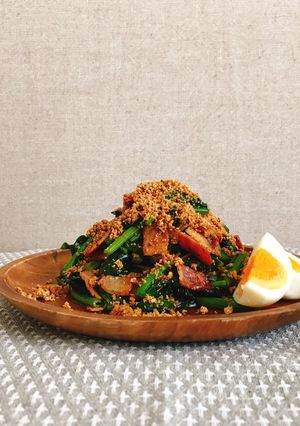 ベーコンとほうれん草の金ごままぶし-レシピのメイン写真