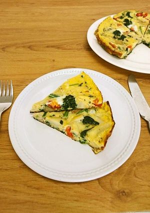 簡単スパニッシュオムレツ-レシピのメイン写真