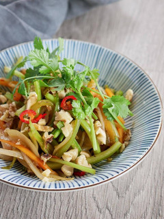 セロリのスパイシー炒め(ヴィーガン)-レシピのメイン写真