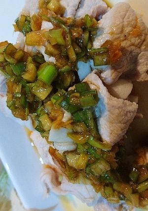 冷しゃぶ★さっぱり油淋鶏風味-レシピのメイン写真