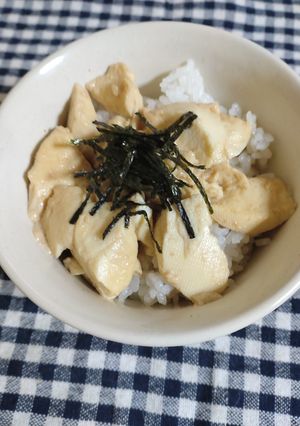節約なのに大満足！崩し豆腐の甘辛丼-レシピのメイン写真