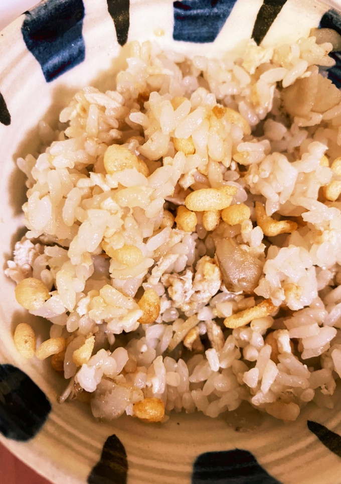 鶏肉と牛蒡の炊き込みご飯with天かす-レシピのメイン写真