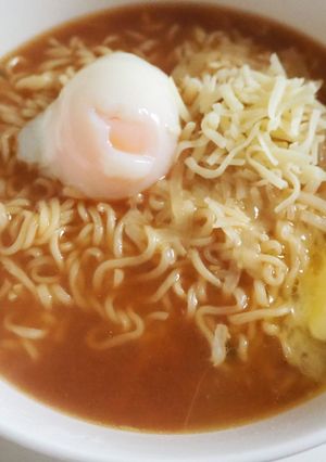 簡単ママラーメン-レシピのメイン写真