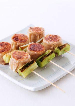 フライパンで簡単!居酒屋風焼売ねぎま-レシピのメイン写真