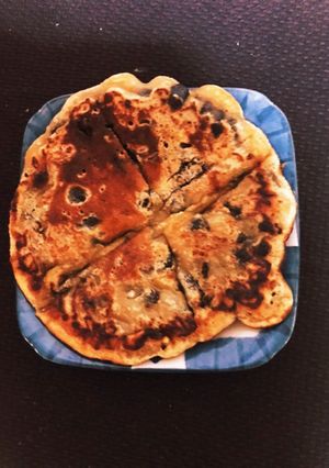 もちもち♪レーズンのパンケーキ-レシピのメイン写真