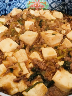 我が家の食べやすい舞茸入ヘルシー麻婆豆腐-レシピのメイン写真