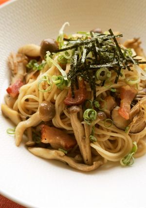 きのこたっぷり米粉のパスタ-レシピのメイン写真