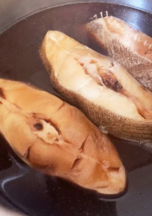 準備3分育毛レシピ☆簡単カレイの煮付け-レシピのメイン写真
