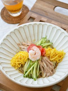 こんにゃく麺の冷やし中華-レシピのメイン写真