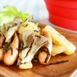 簡単秋味!じゃがいもと舞茸の塩昆布炒め