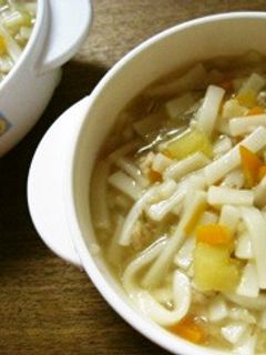 離乳食 後期 煮込みうどん-レシピのメイン写真