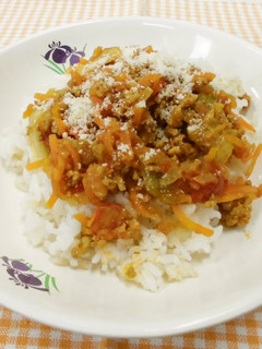 ローカル野菜を使ったタコライス-レシピのメイン写真