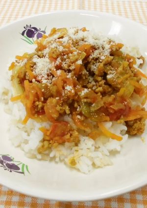 ローカル野菜を使ったタコライス-レシピのメイン写真