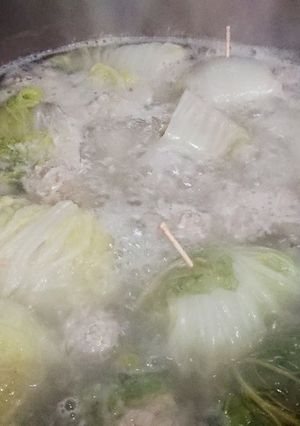 鶏ガラの素で簡単! 生姜風味のロール白菜-レシピのメイン写真