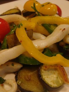 いかと彩り野菜の塩炒め-レシピのメイン写真