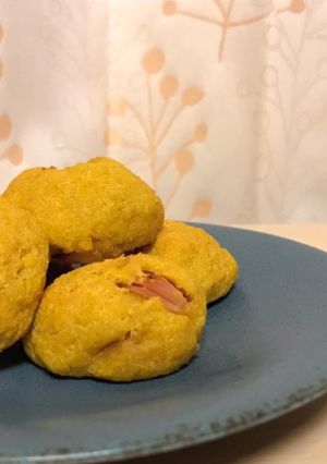 おからdeカリもち♪かぼちゃ焼きドーナツ-レシピのメイン写真