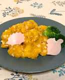 かぼちゃとハム入り！おからの秋ニョッキ♪