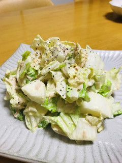 白菜とツナのマヨつゆサラダ-レシピのメイン写真