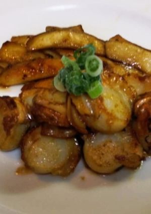 ホタテとエリンギの醤油バター炒め-レシピのメイン写真