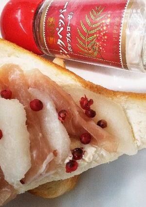 梨の、サンドイッチ-レシピのメイン写真
