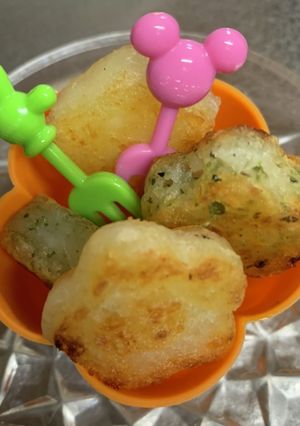 シリコン型でコロンと可愛い【じゃがもち】-レシピのメイン写真