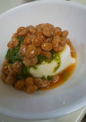 納豆めかぶ豆腐-レシピのメイン写真