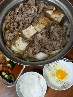 我が家のすき焼き&すき煮うどん-レシピのメイン写真