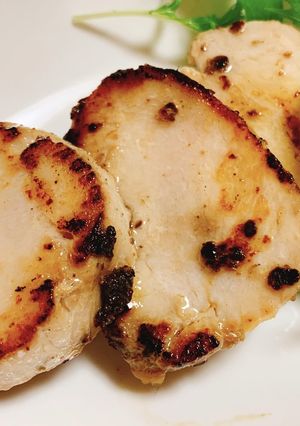 きざみ浜納豆の鶏ハムソテー-レシピのメイン写真