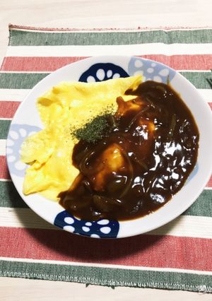 超簡単！豪華に見えるオムライスシチュー-レシピのメイン写真