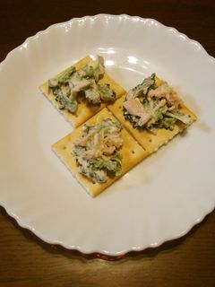 苦味が消えるゴーヤのカナッペ-レシピのメイン写真