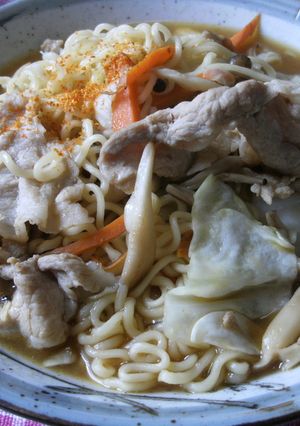 野菜たっぷり味噌ラーメン-レシピのメイン写真
