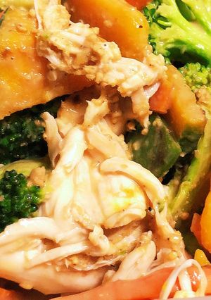 ヘルシー豆乳ドレッシングで温野菜-レシピのメイン写真
