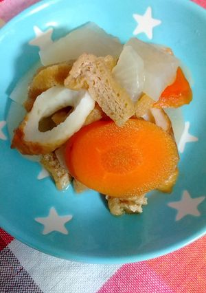 大根・にんじん・ちくわの煮物-レシピのメイン写真