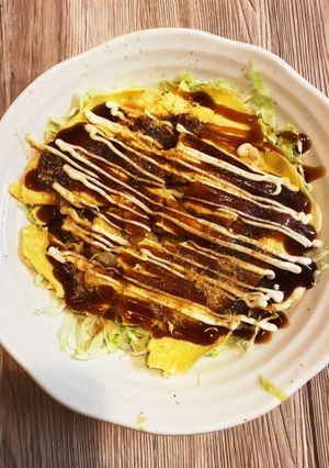 超簡単♫キャベツ焼き-レシピのメイン写真