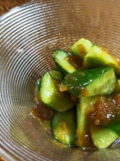きゅうりの梅肉和え-レシピのメイン写真