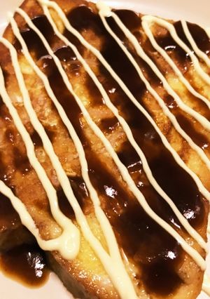 お好み焼き風フレンチトースト-レシピのメイン写真