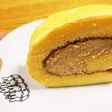 キャラメルクリーム ロールケーキ