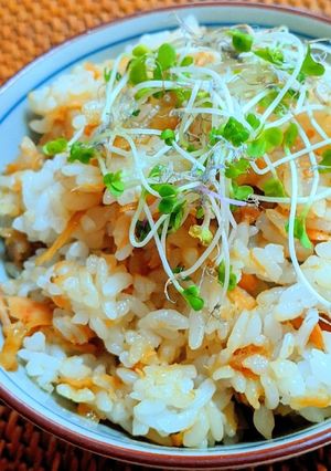 舞茸とツナの混ぜご飯-レシピのメイン写真