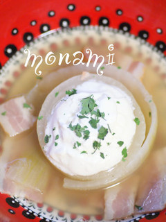 サワークリーム*オニオンスープ♥-レシピのメイン写真