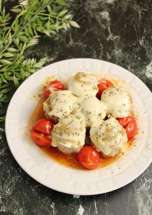 レンジで簡単！焼売のカレーチーズ焼き-レシピのメイン写真