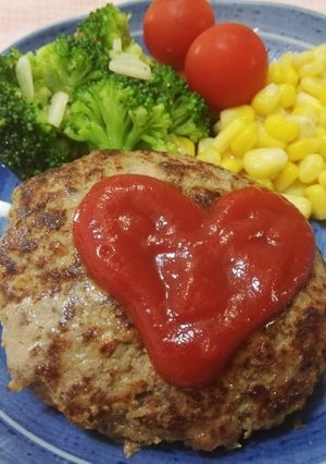 我が家の定番ハンバーグ♪-レシピのメイン写真