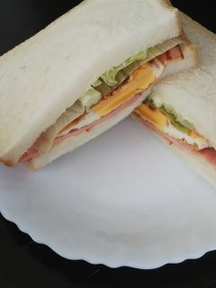 目玉焼きサンド-レシピのメイン写真