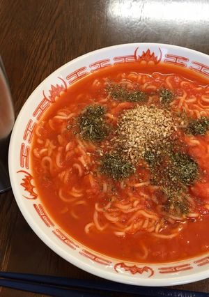 トマト缶丸々一缶塩ラーメン-レシピのメイン写真