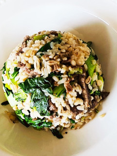 牛肉と青梗菜の炒飯-レシピのメイン写真