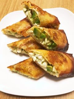 鶏ササミとアボカドチーズの春巻き-レシピのメイン写真