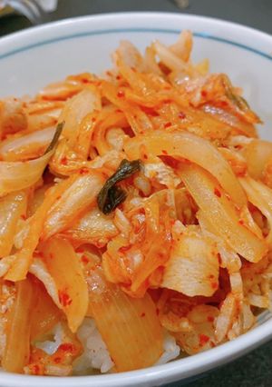 簡単☆豚キムチ(丼にも)-レシピのメイン写真