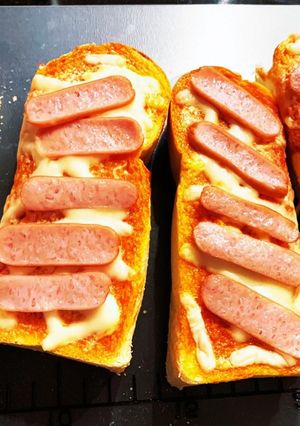 子供喜ぶ！簡単なのに美味しいピザ♪朝食に-レシピのメイン写真