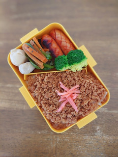 鶏そぼろ弁当♪-レシピのメイン写真