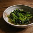 つくりおき◎小松菜のレンチンナムル風◎